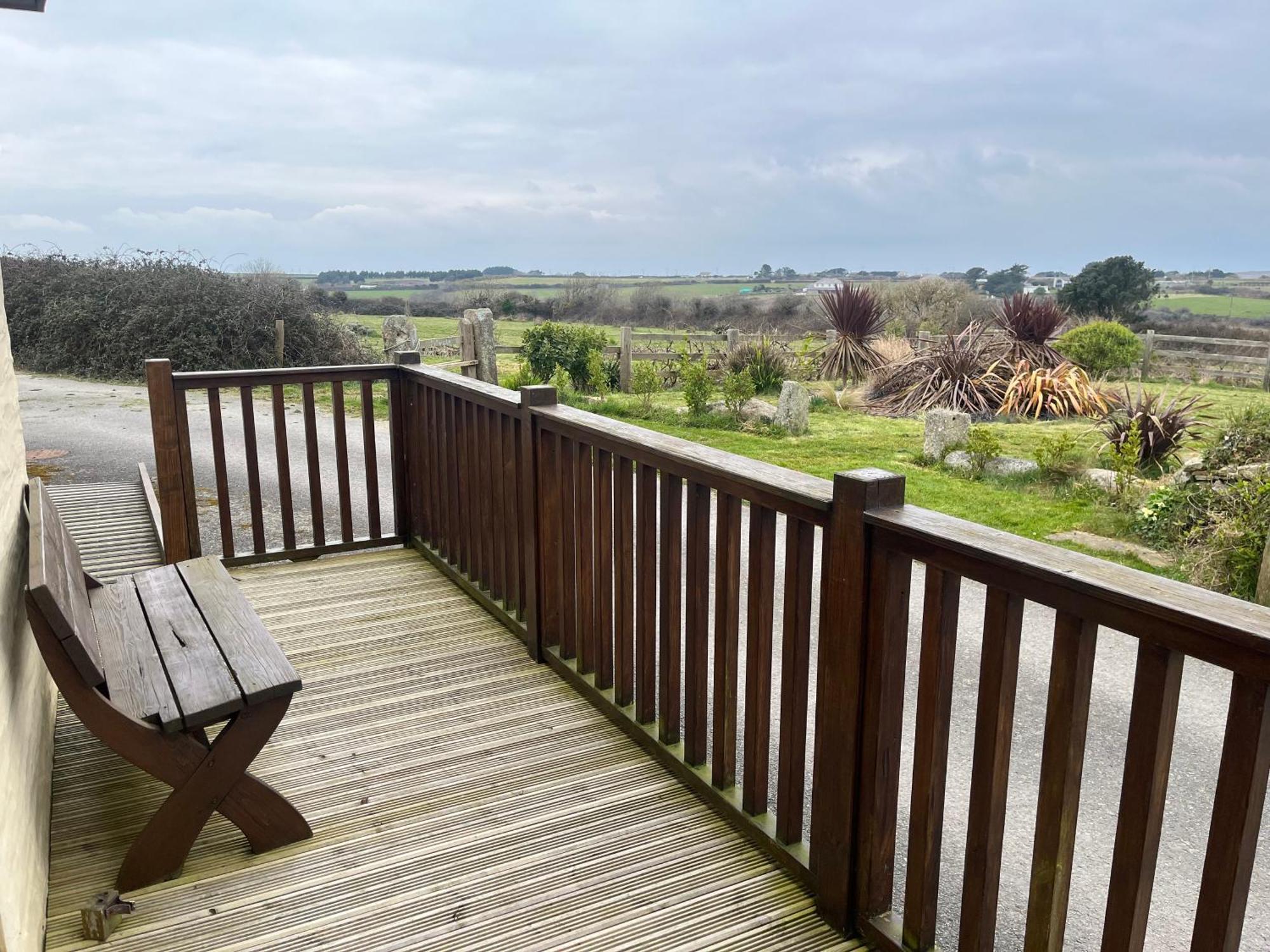 The Byre Villa Porthtowan Buitenkant foto